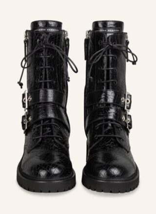 GIUSEPPE ZANOTTI DESIGN Boots Combat Biker Boots Damen, Schwarz