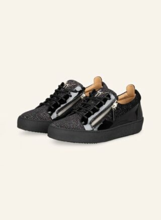 GIUSEPPE ZANOTTI DESIGN Kenin Plateau-Sneaker Damen, Schwarz