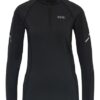 GORE RUNNING WEAR Longsleeve Damen, Schwarz