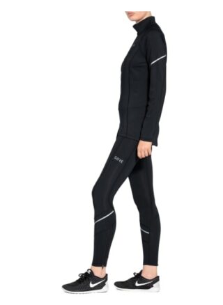 GORE RUNNING WEAR r3 Mid Leggings Damen, Schwarz