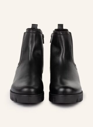 Gabor Chelsea Boots Damen, Schwarz