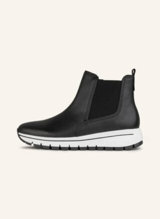 Gabor Chelsea Boots Damen, Schwarz