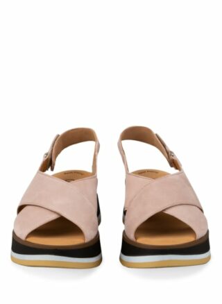 Gabor Plateau-Sandalen Damen, Pink