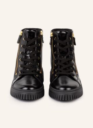 Gabor Schnürboots Damen, Schwarz