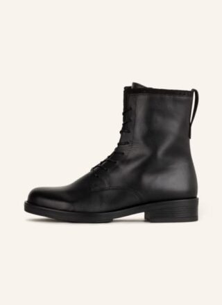 Gabor Schnürboots Damen, Schwarz