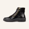 Gabor Schnürboots Damen, Schwarz