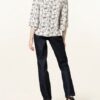 Ganni Bluse Damen, Weiß