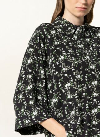 Ganni Blusenshirt Damen, Schwarz