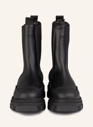 Ganni Chelsea Boots Damen, Schwarz