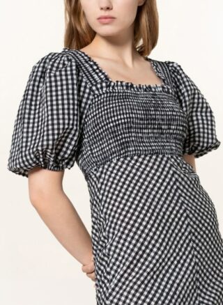 Ganni Hängerkleid Damen, Schwarz