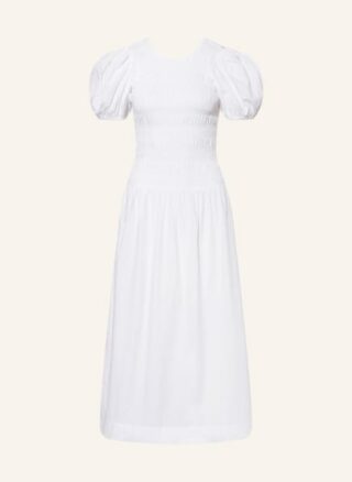 Ganni Hängerkleid Damen, Weiß