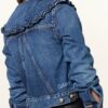 Ganni Jeansjacke Damen, Blau