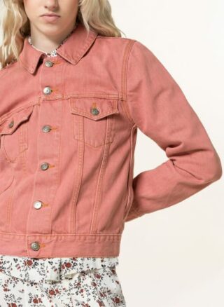Ganni Jeansjacke Damen, Pink