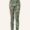 Ganni Leggings Damen, Grün