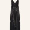 Ganni Maxikleid Damen, Schwarz