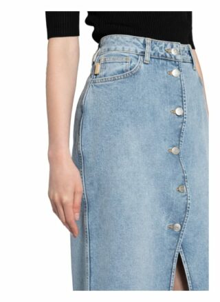Ganni Maxirock Damen, Blau