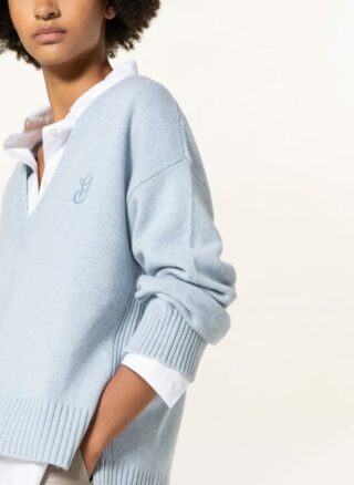 Ganni Pullover Damen, Blau