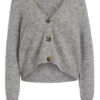 Ganni Strickjacke Damen, Grau