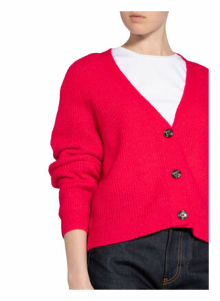 Ganni Strickjacke Damen, Pink