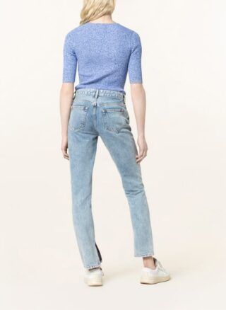Ganni Strickshirt Damen, Blau