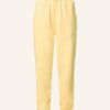 Ganni Sweatpants Damen, Gelb