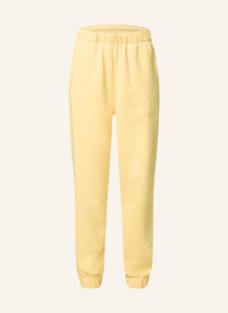 Ganni Sweatpants Damen, Gelb