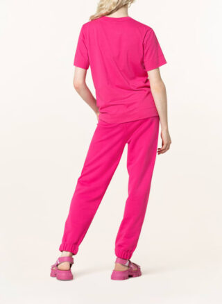 Ganni T-Shirts Damen, Pink