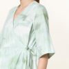 Ganni Wickelkleid Damen, Grün