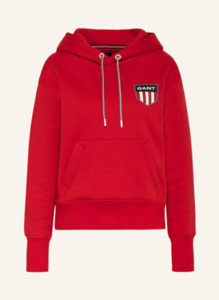 Gant Hoodie Damen, Rot