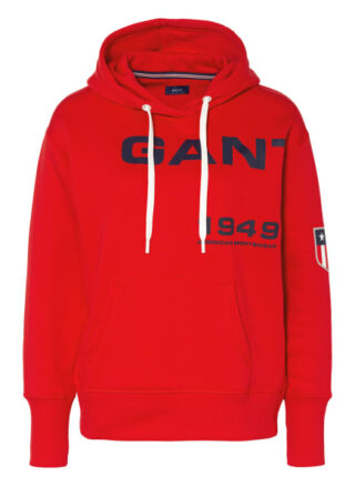 Gant Hoodie Damen, Rot