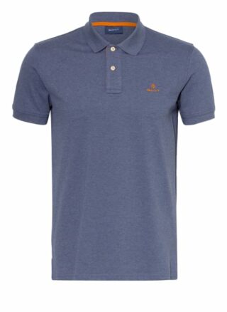 Gant Pique-Poloshirt Herren, Blau