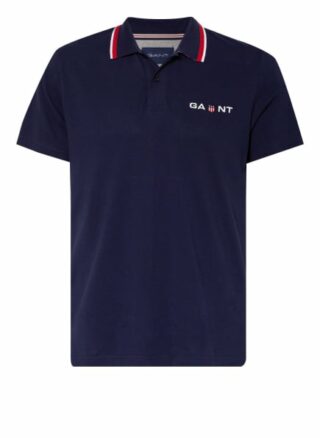 Gant Pique-Poloshirt Herren, Blau