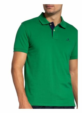 Gant Piqué-Poloshirt Herren, Grün
