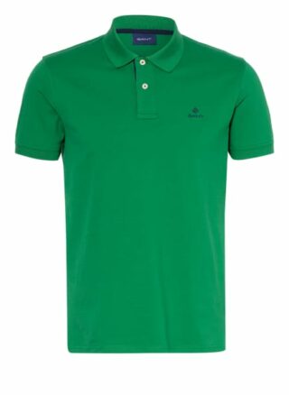 Gant Piqué-Poloshirt Herren, Grün