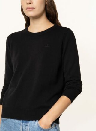 Gant Pullover Damen, Schwarz