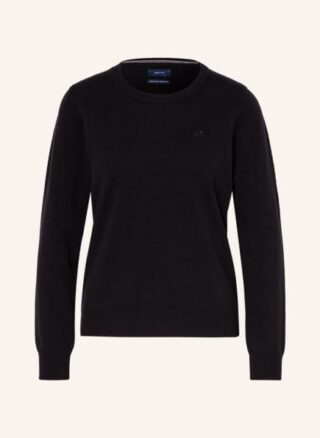 Gant Pullover Damen, Schwarz