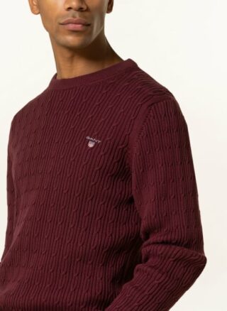 Gant Pullover Herren, Rot