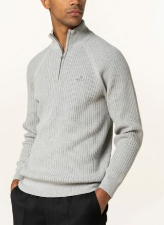 Gant Strickjacke Herren, Grau