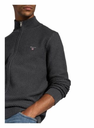 Gant Strickjacke Herren, Grau