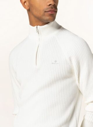 Gant Strickjacke Herren, Weiß