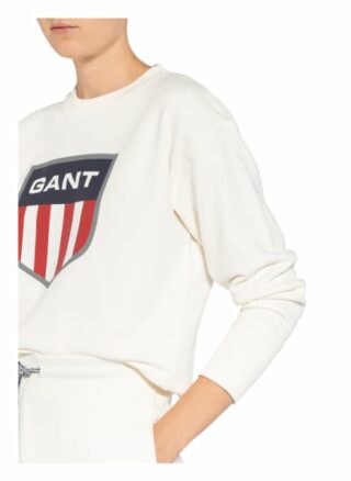Gant Sweatshirt Damen, Weiß