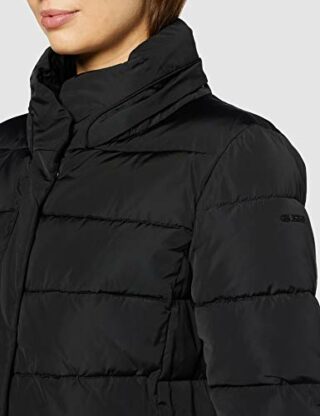 Geox ANEKO Steppmantel Damen, Schwarz