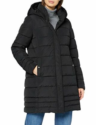 Geox ANEKO Steppmantel Damen, Schwarz