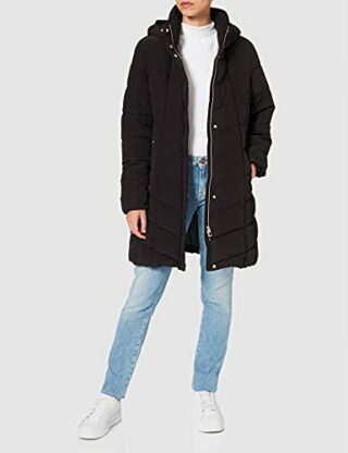 Geox ANNYTAH Steppjacke Damen, Schwarz