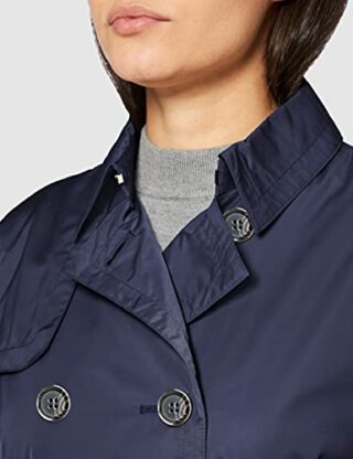 Geox Airell F Mantel Damen, Blau