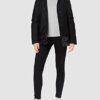 Geox W GRITAH Parka Damen, Schwarz