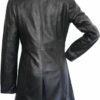 German Wear-Store Ledermantel Damen, Schwarz
