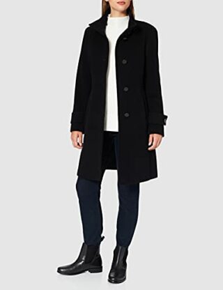 Gerry Weber Wollmantel Damen, Schwarz