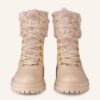 Gianvito Rossi Alaska Schnürboots Damen, Beige