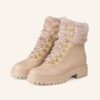 Gianvito Rossi Alaska Schnürboots Damen, Beige